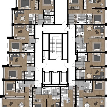 Москва, Берзарина улица, д.37А Объявление 2-к квартира, 36.93м2, 3/20 эт