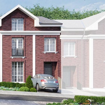 Московская область, деревня Бережки, Каскад Парк-2 территория, д.17 Объявление Дом, 100.7м2, 3 эт, 1.03 сот.