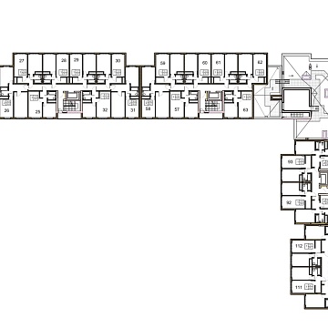 Московская область, пгт. Сабурово, Луговая улица, д.13 Объявление 2-к квартира, 51.4м2, 4/5 эт