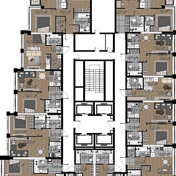 Объявление Студия, 24.34м2, 13/25 эт
