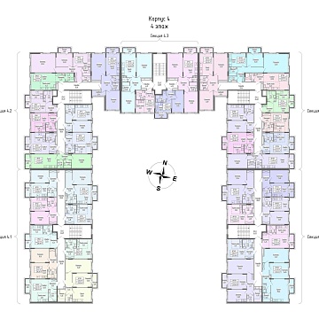 Объявление 2-к квартира, 61.9м2, 4/4 эт