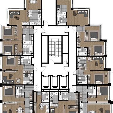 Объявление 2-к квартира, 46.84м2, 12/16 эт