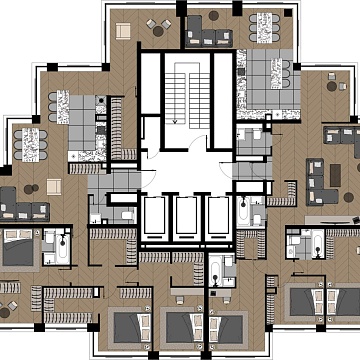 Объявление 5-к квартира, 147.74м2, 20/20 эт